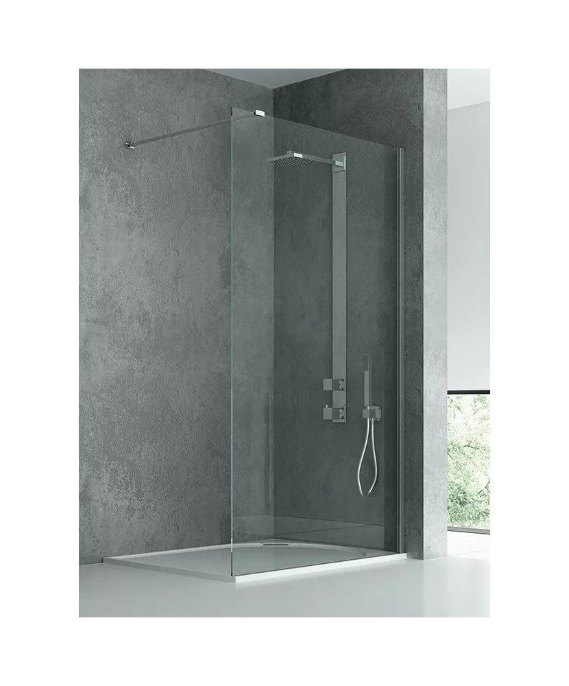 Wet Room Glass Panel, Assembled Using The Best Quality Materials. Contemporary And Practical, Timeless Design, Featuring T...