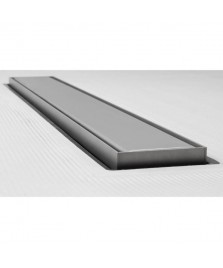 Wet Room Shower Trays - Tiled Floor - Linear Drain - Side - Flexi Dual - 1850 X 900 X 30 Mm