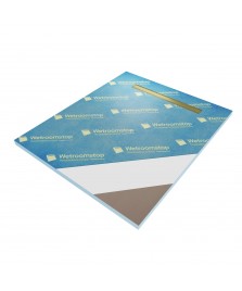 Wet Room Shower Trays - Microcement Floor - Linear Wet Room Trays - End - Microcement Gold - 800 X 1200 X 40 Mm