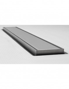 Wet Room Shower Trays - Tiled Floor - Linear Drain - End - Flexi Dual - 1000 X 1000 X 30 Mm