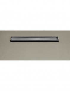 Wetroomstop shower base 1200mm x 1200mm x 30mm with 600mm end linear drain 