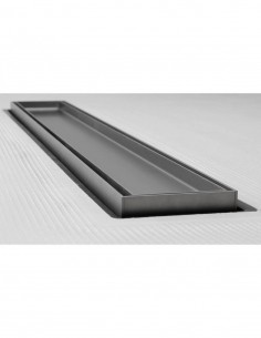 Wet Room Shower Trays - Tiled Floor - Linear Drain - End - Flexi Dual - 900 X 1400 X 30 Mm